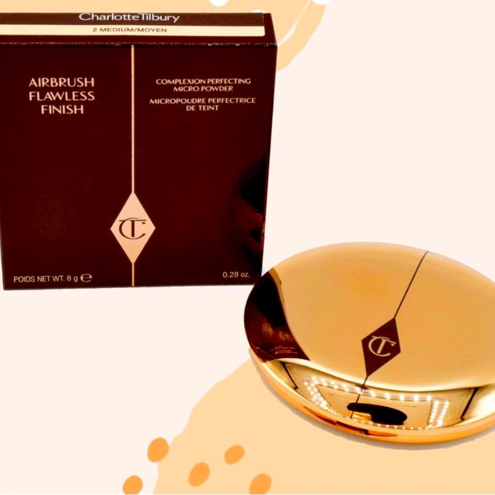 Charlotte Tilbury AIRBRUSH FLAWLESS FINISH MICRO POWDER - IN SHADE 2 (MEDIUM)